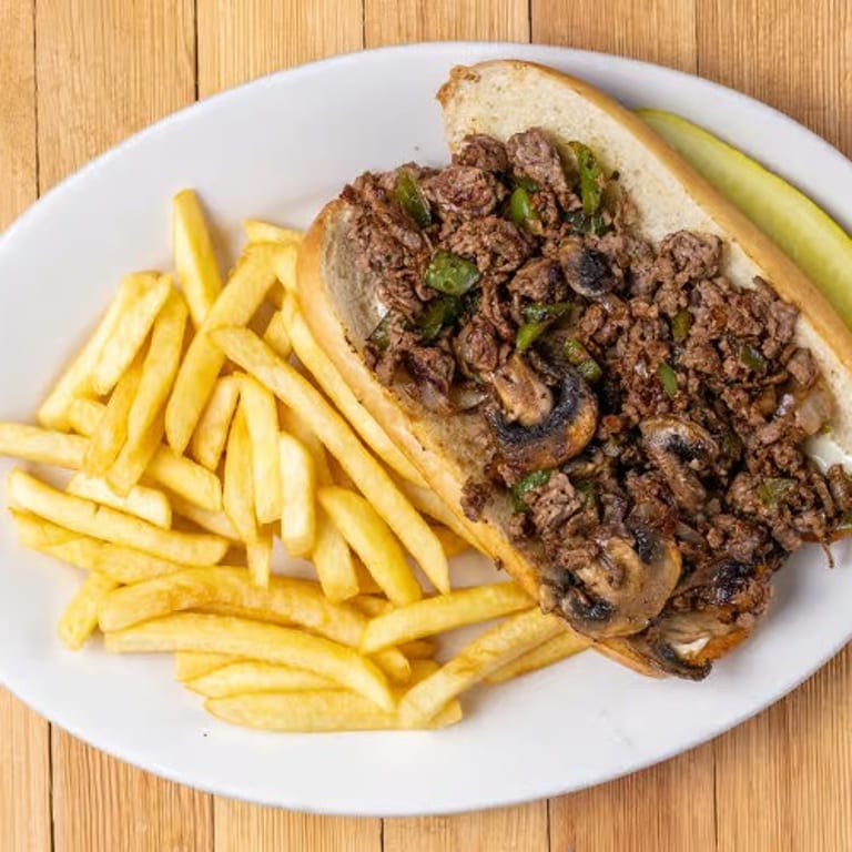 Delicious Philly Cheesesteak Awaits