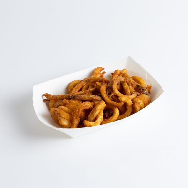 Curly Fries or Sweet Potato Fries.