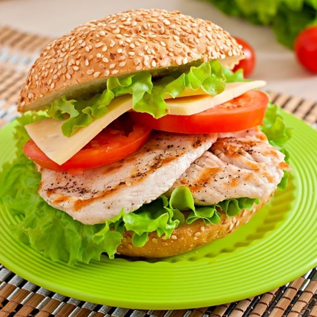 Grilled Chicken Sandwich.