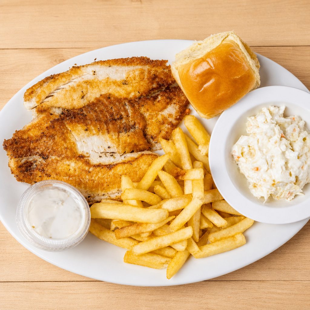 Catfish Dinner.