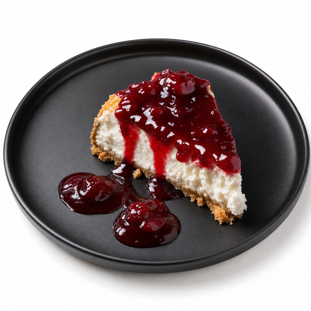 Raspberry Cheesecake.