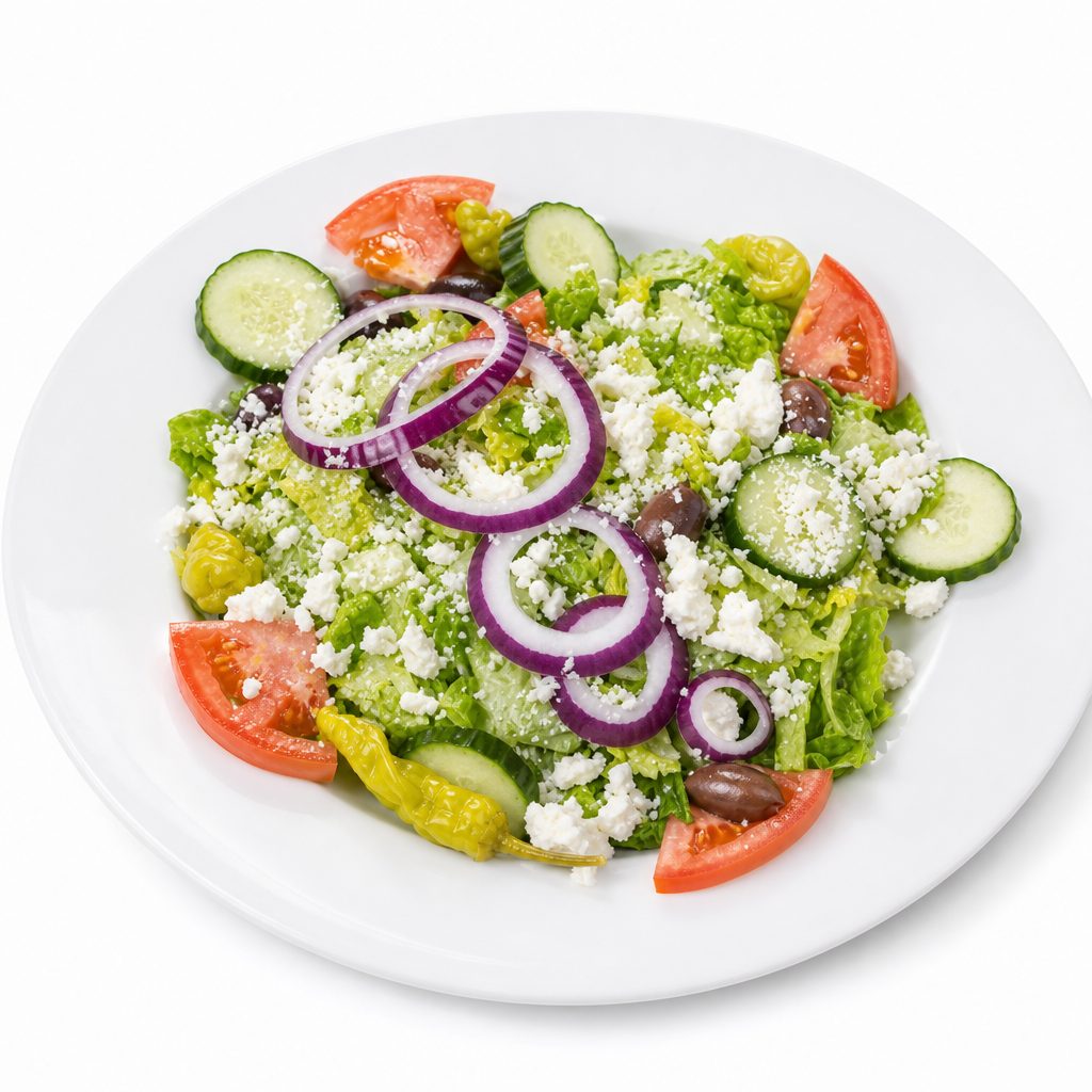 Greek Style Salad.