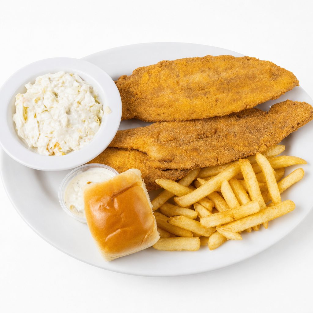 Flounder Dinner.