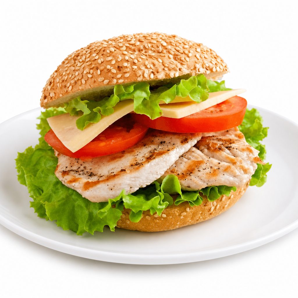 Grilled Chicken Sandwich.