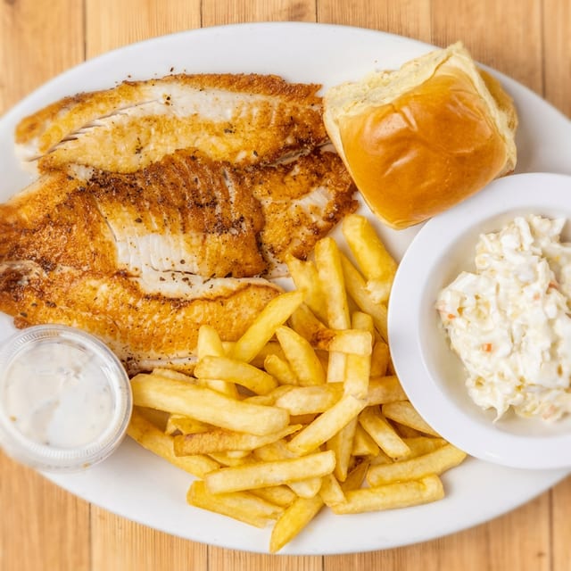 Catfish Dinner.