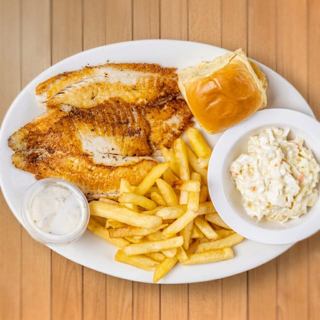 Tilapia Dinner.