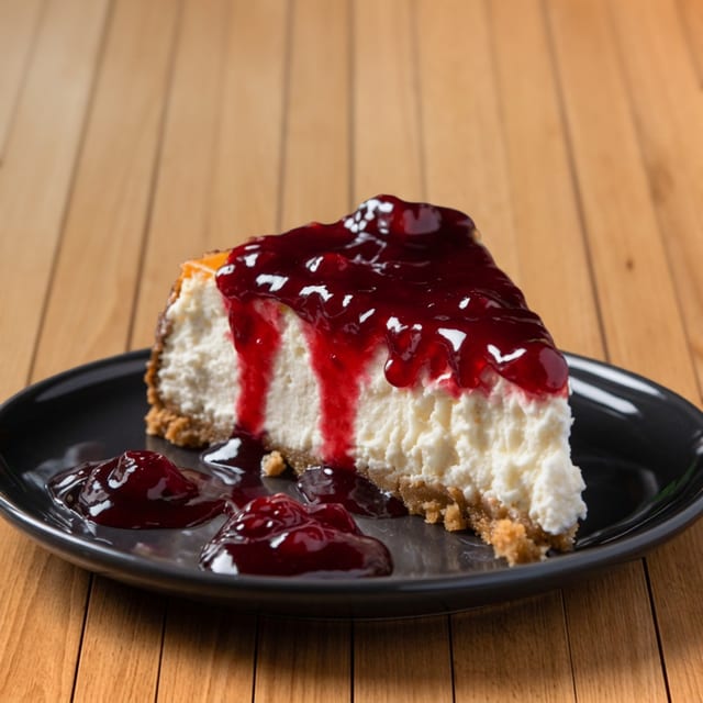 Raspberry Cheesecake.
