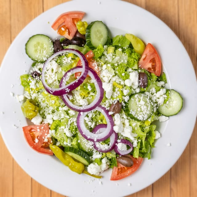 Greek Style Salad.