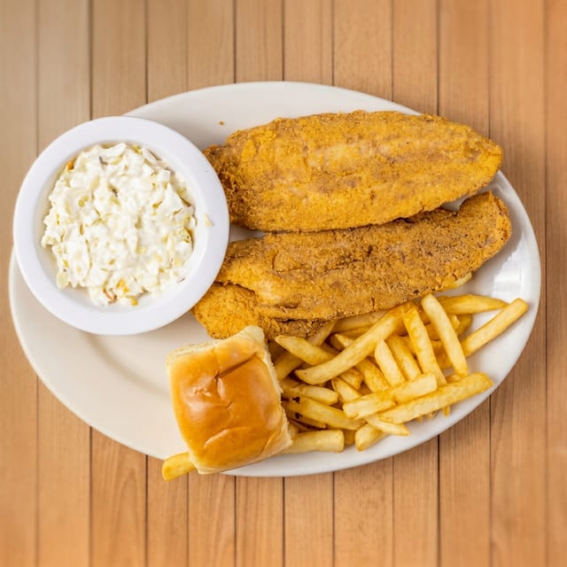 Whiting Fish Dinner.