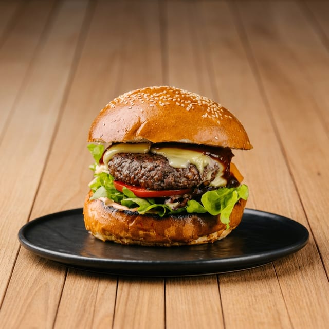1/2lb Pound Burger.