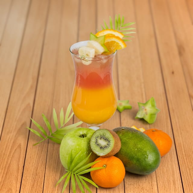 3 Mix (Peach, Fruit Punch, Lemonade).