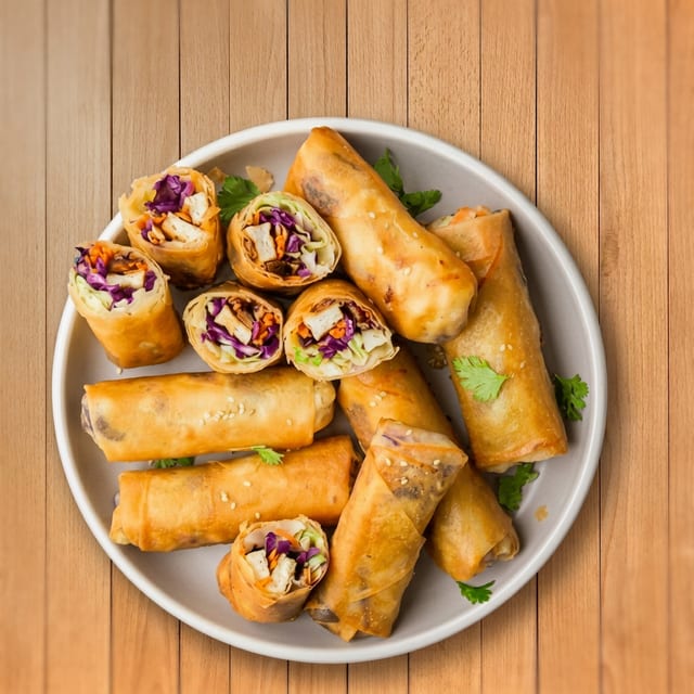 Vegetable Egg Roll.