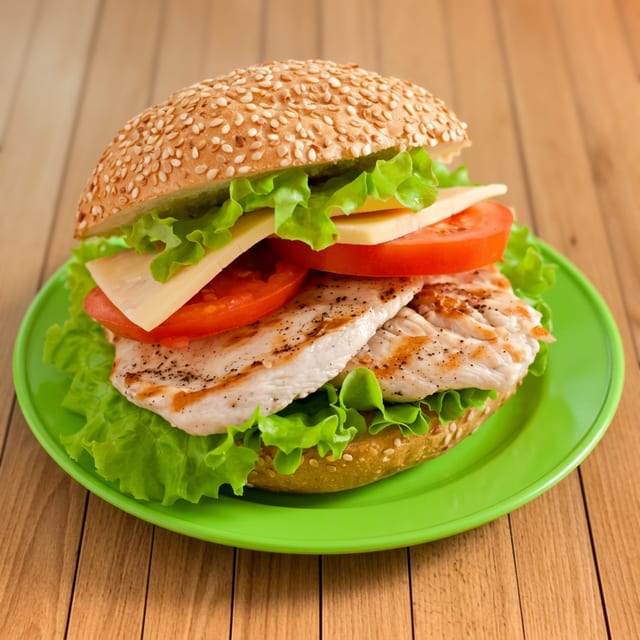 Grilled Chicken Sandwich.