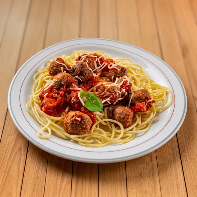 Spaghetti & Meatball.